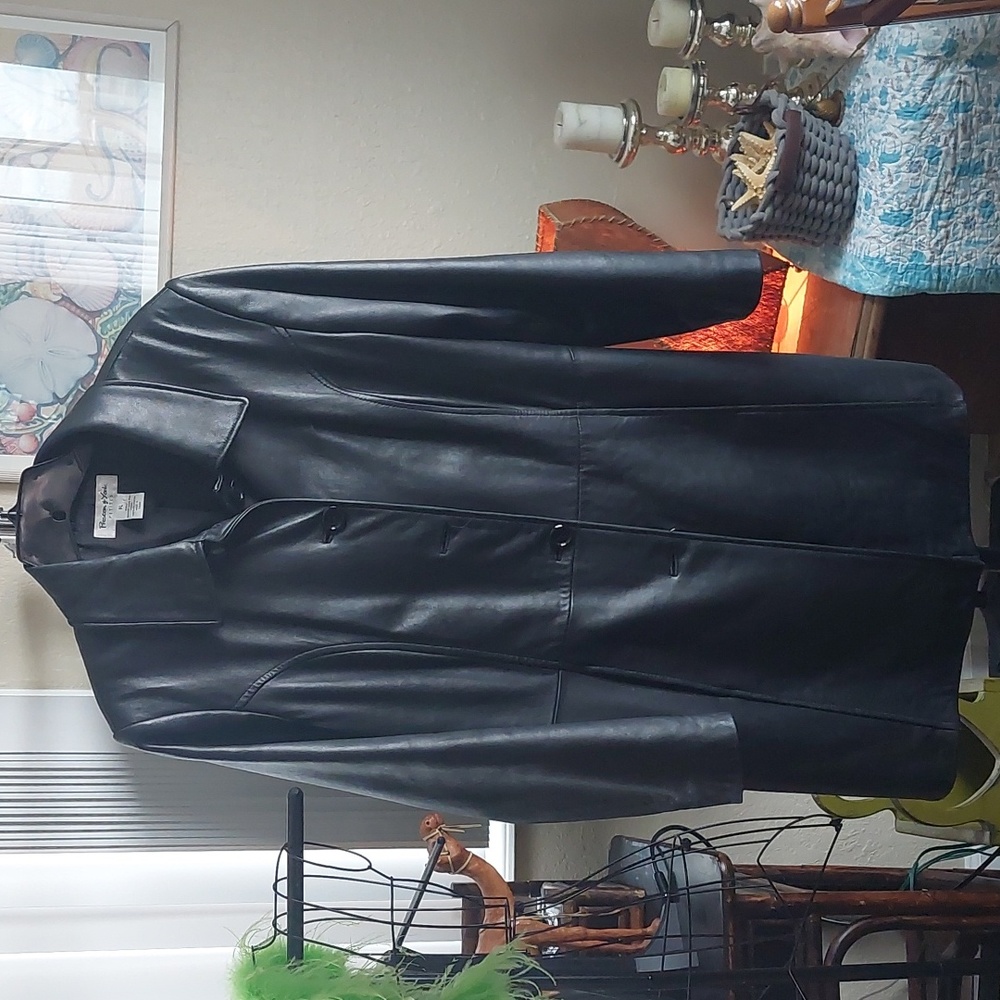 Preston & York Black Leather Jacket